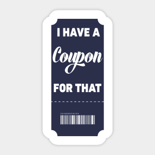 I have  coupon for that - Vertical Sticker